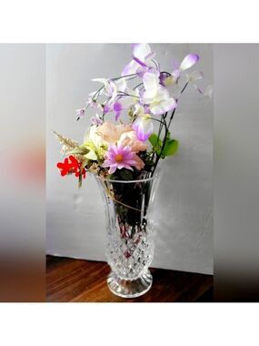 Royal Crystal Rock Opera Vase 10 Inch Crystal